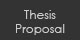 Thesis Proposal